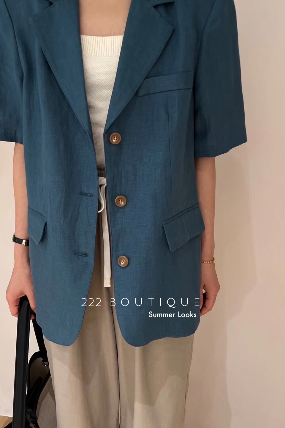 Linen blazer