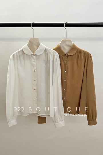 Long sleeved cotton shirt