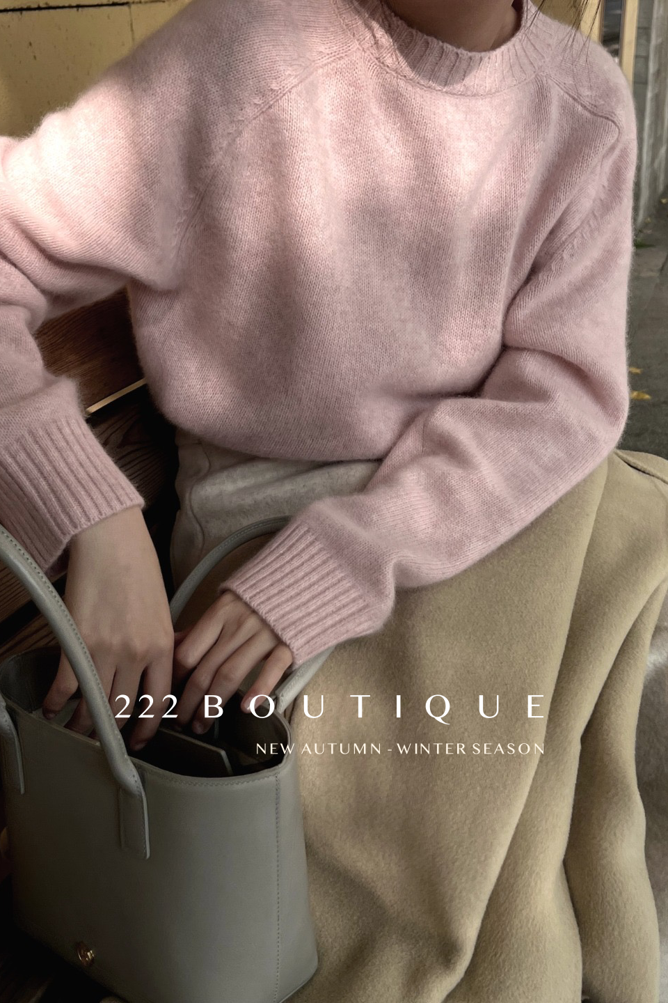 Oversize knit sweater