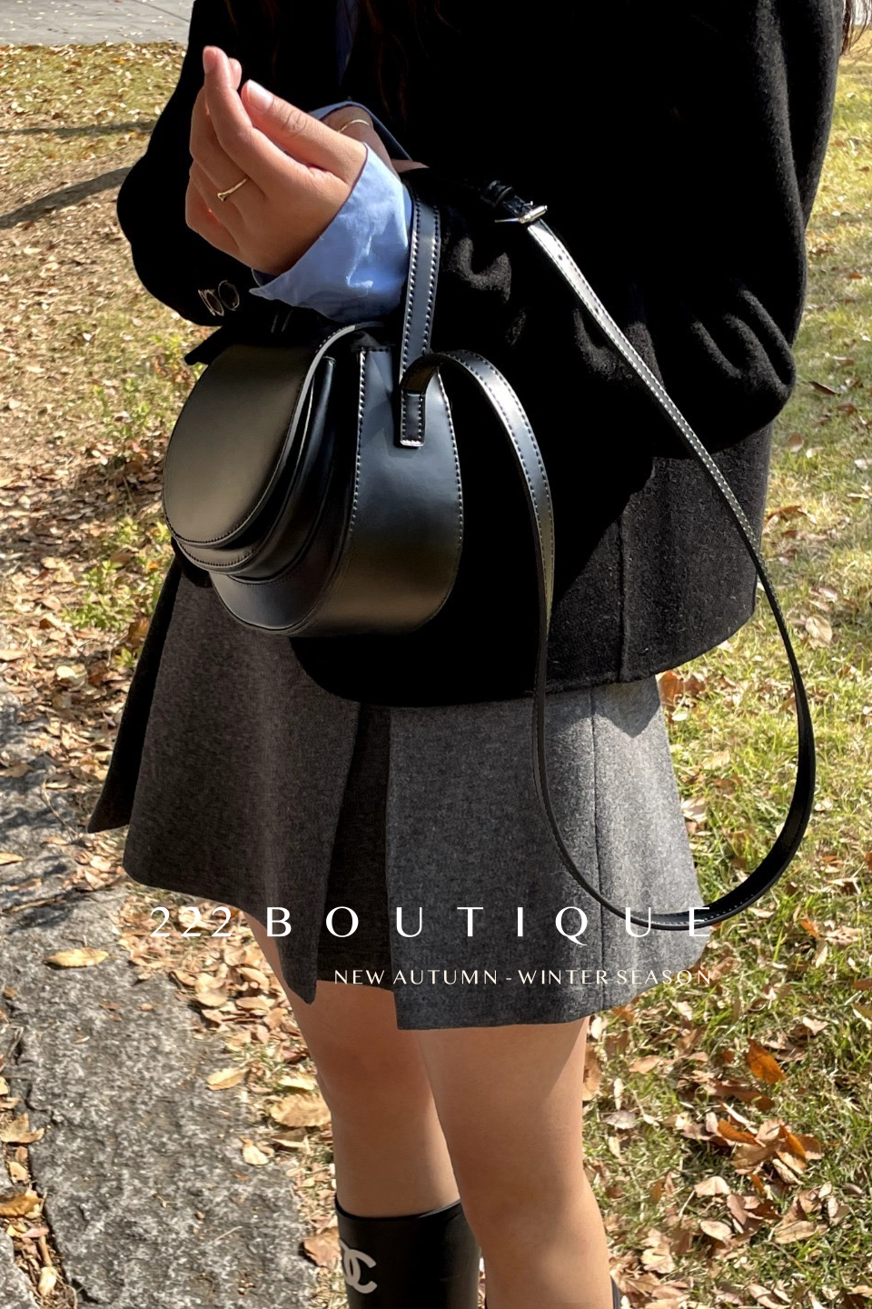 Handle Oval Bag