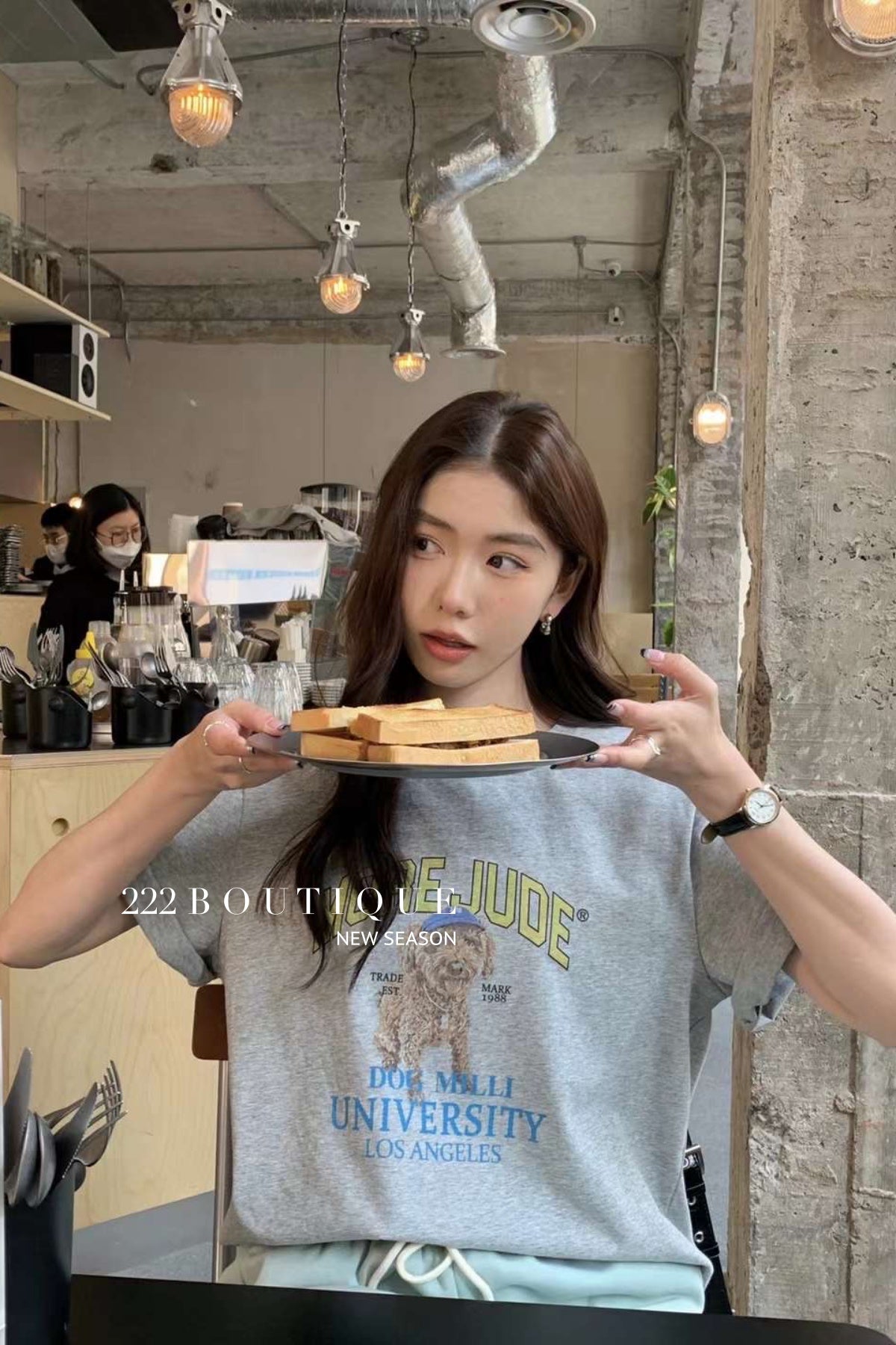 oversized cotton T-shirt