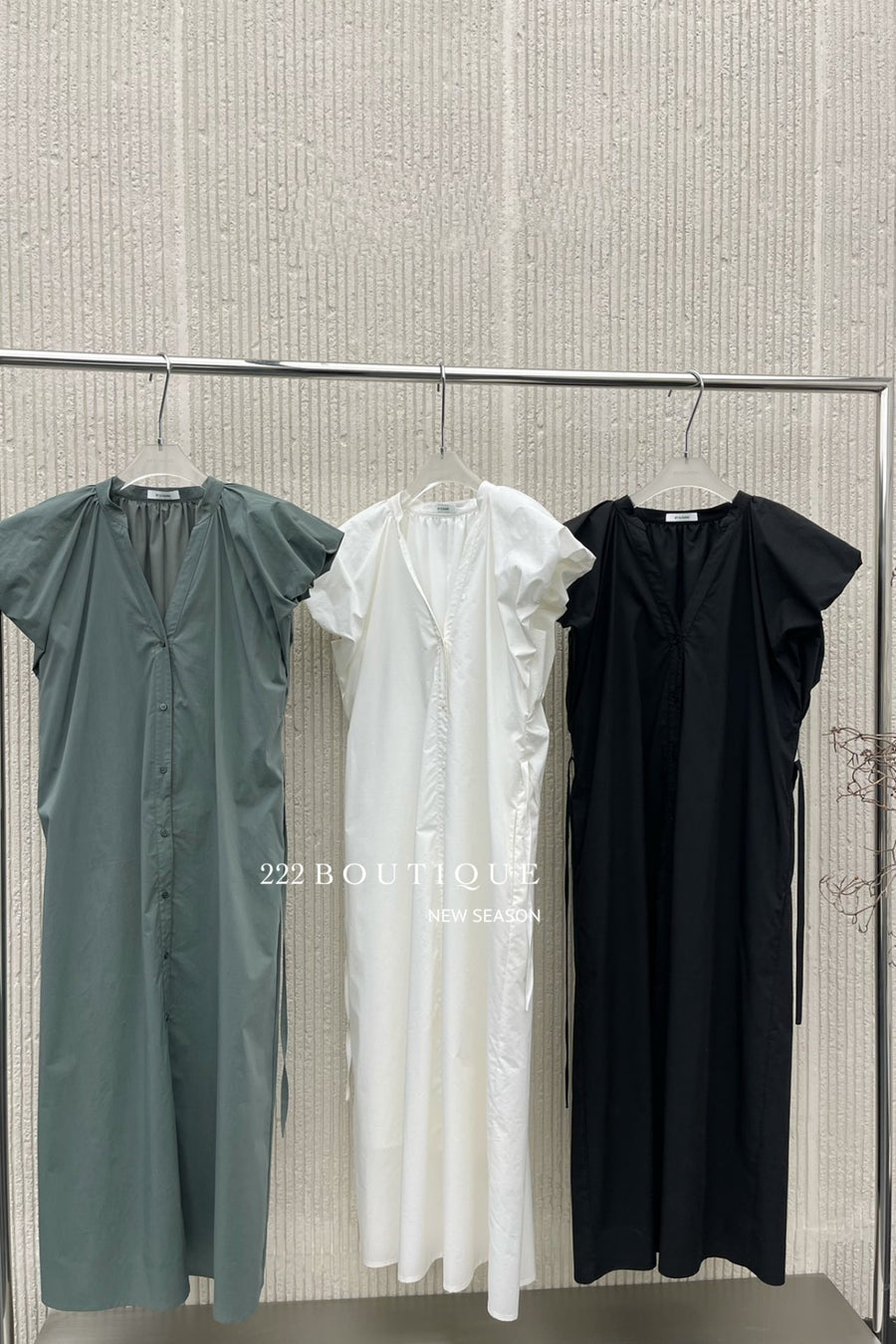 raw-cloth dress