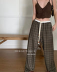 plaid pants