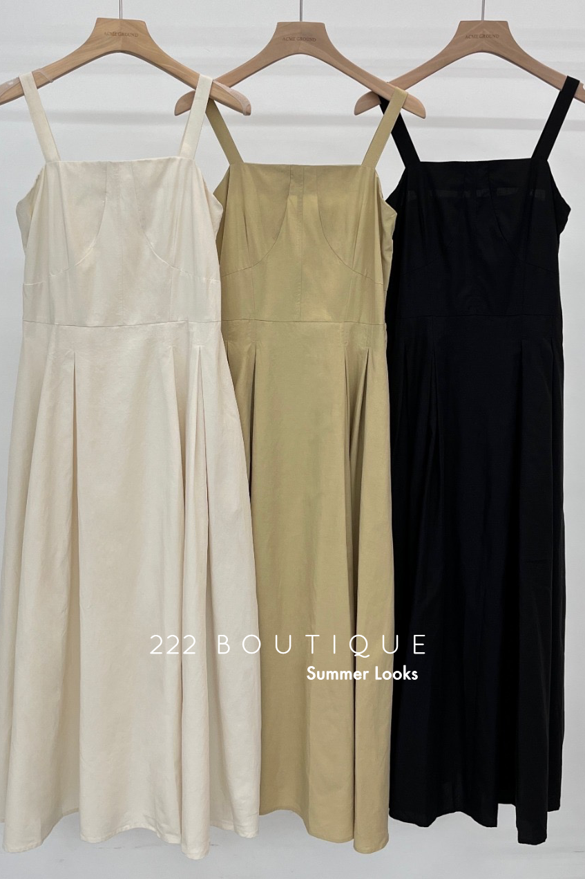 TIERED COTTON DRESS