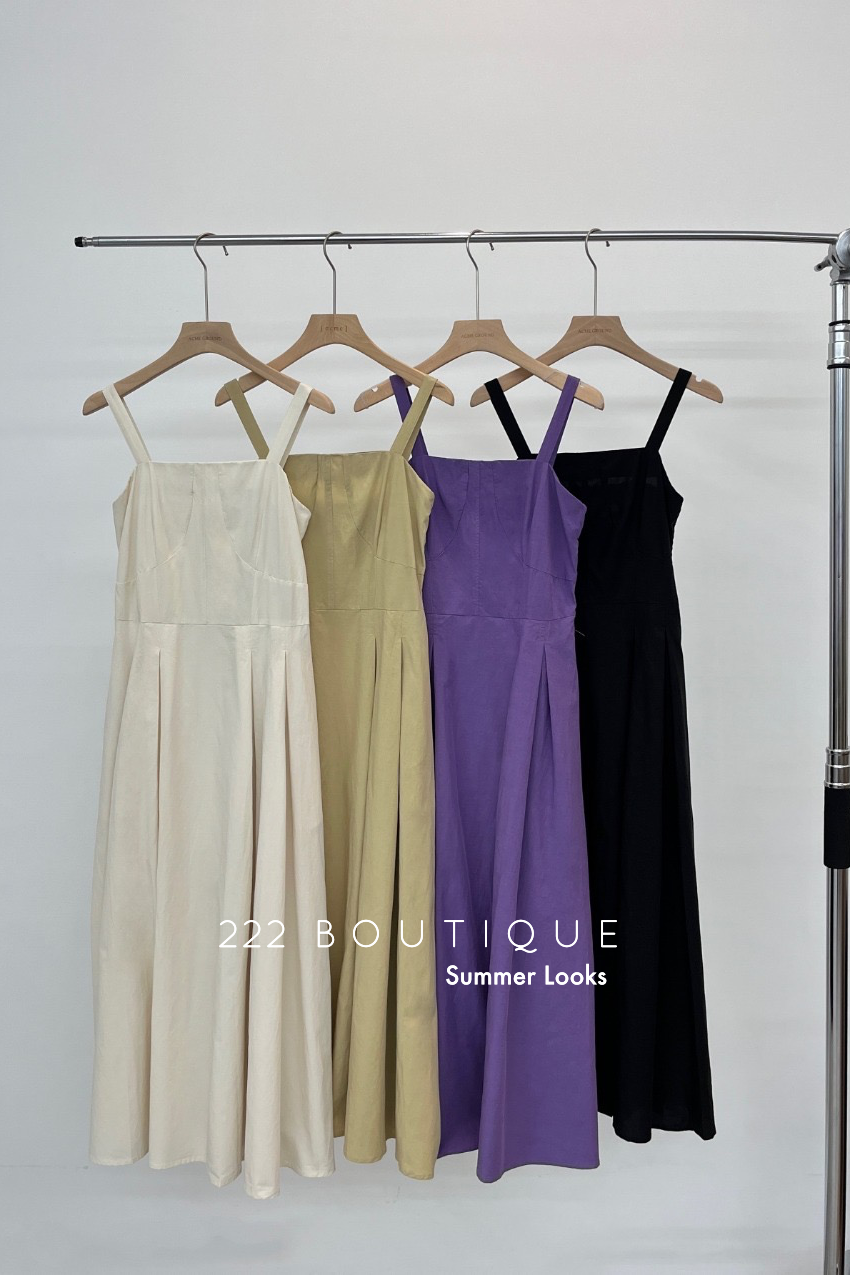 TIERED COTTON DRESS