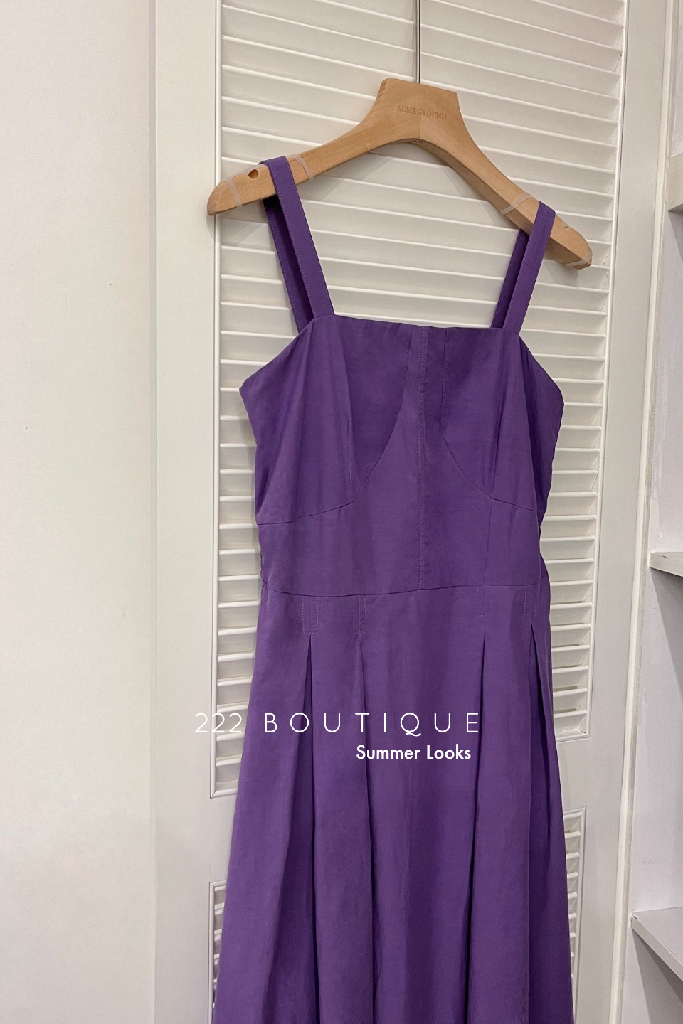 TIERED COTTON DRESS