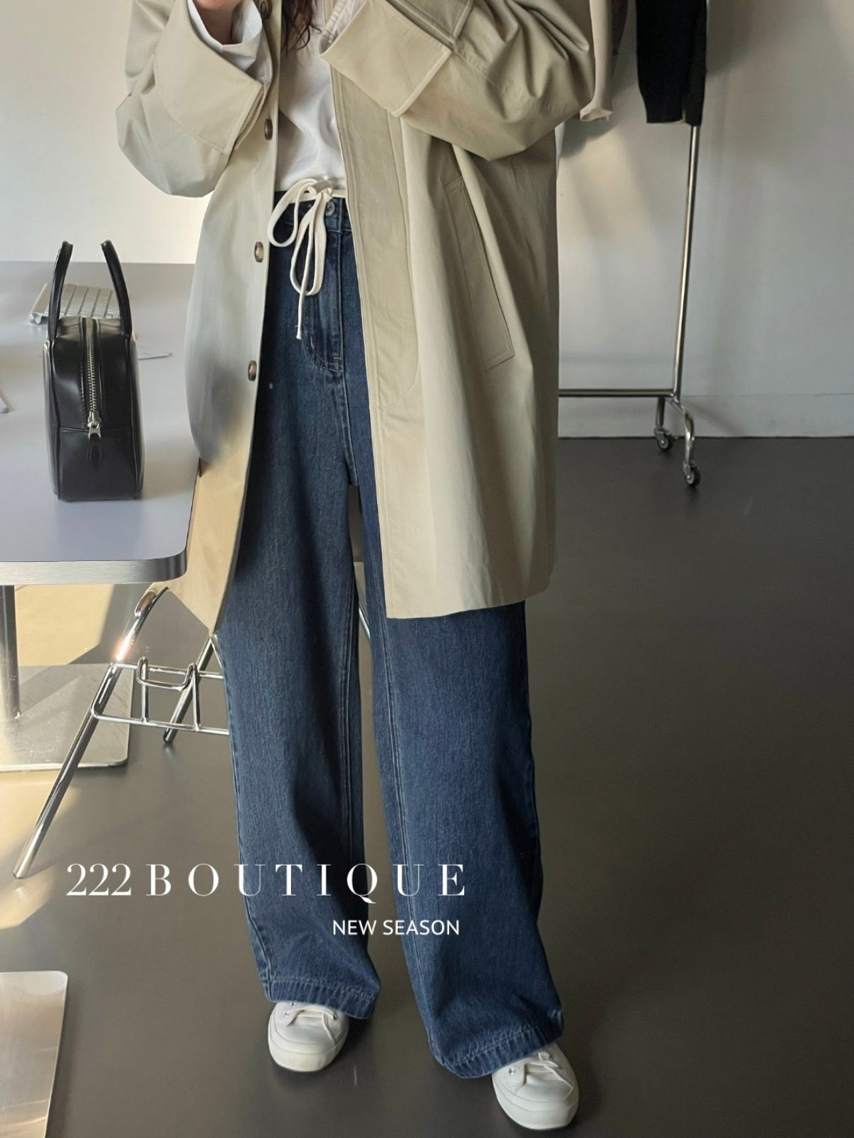 straight jeans